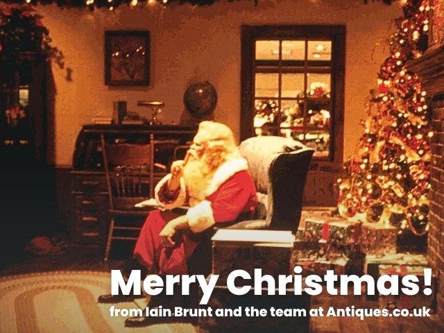 Merry Christmas from Iain Brunt and the team at Antiques.co.uk